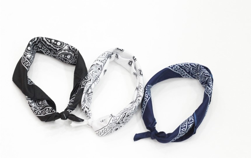 Hair Accessories Paisley Bandana Hair Band Jeunyou