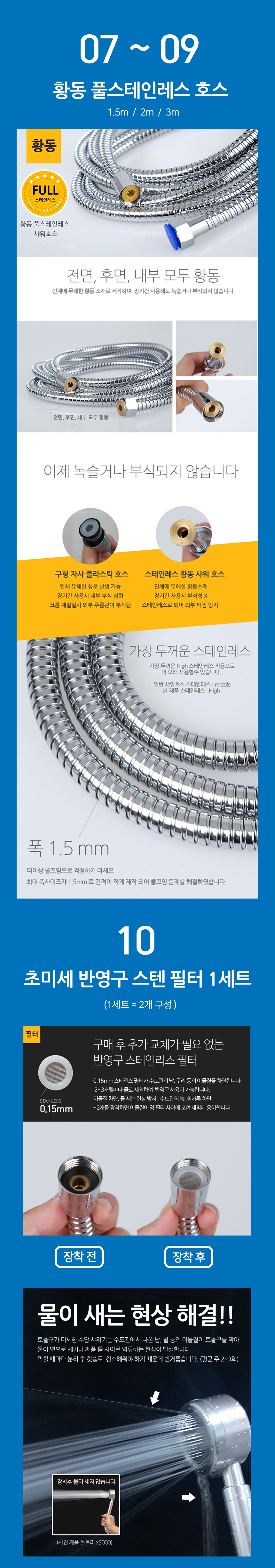 NEW POWERFUL SHOWERHEAD Ultra Aluminum Water Savin