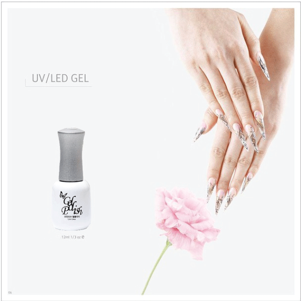 Viewnix Polishing 12ml Clear Gel Silver Overlay Mi