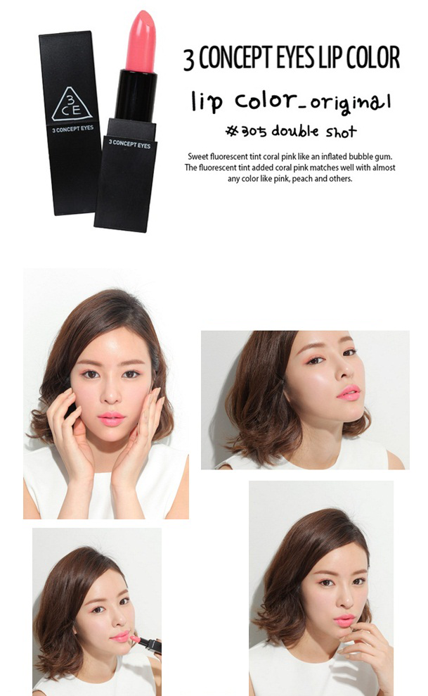 <b><p>Three Concept Eyes Lip lor 3.5g</p></b><b><p>スリーコンセプトアイズリップカラー3.5g</p></b><br /><br /><p align='center'>