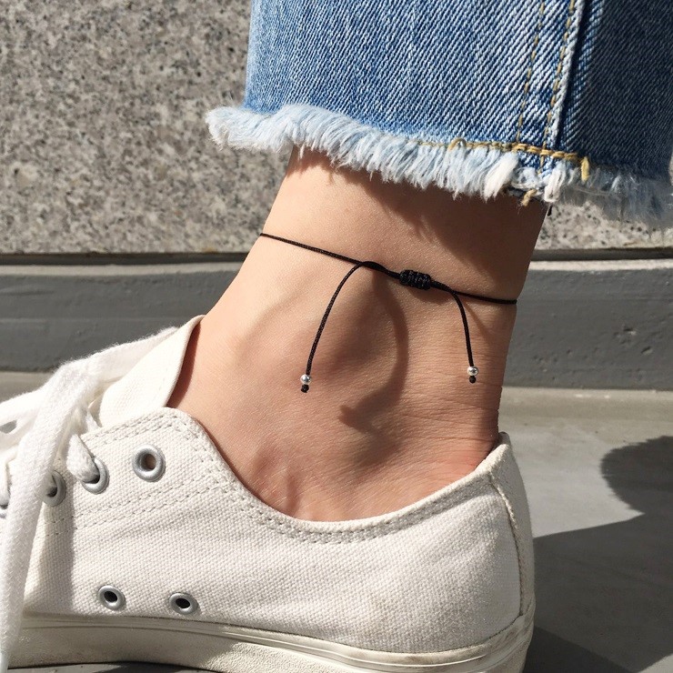 New 92.5 silver knot bracelet friendship, couple p