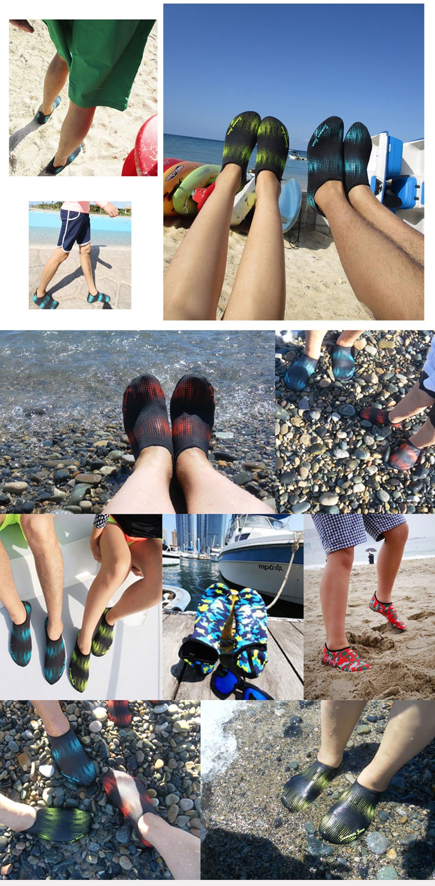 New Water Shoes Big Size Summer Fever Aqua Skin Sh