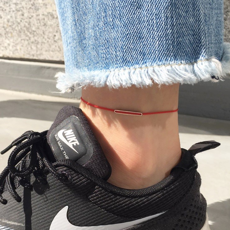 New 92.5 silver knot bracelet friendship, couple p