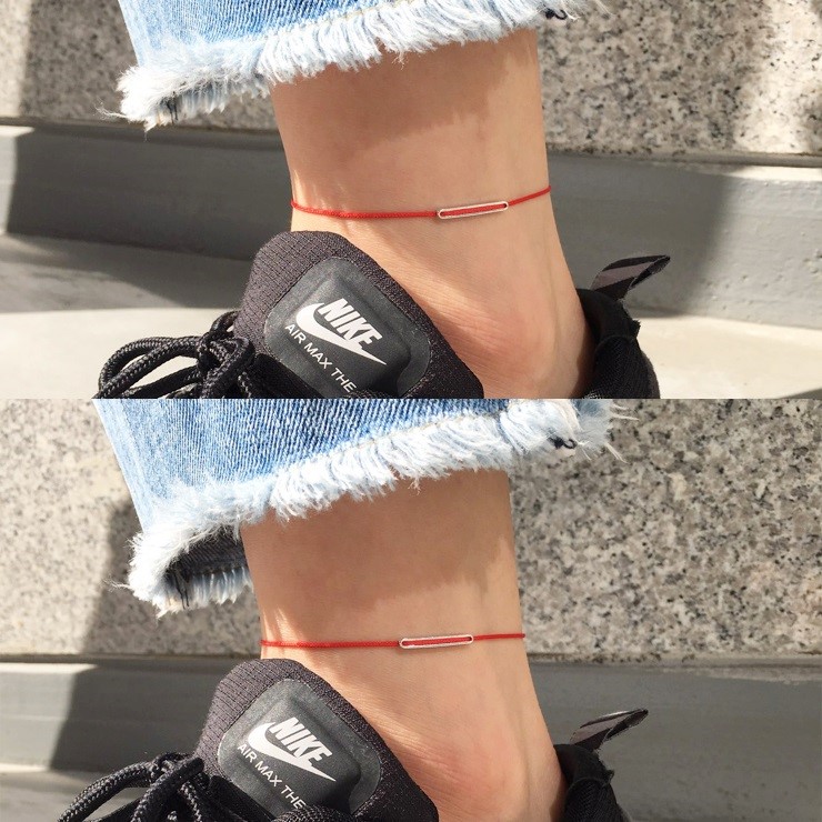 New 92.5 silver knot bracelet friendship, couple p