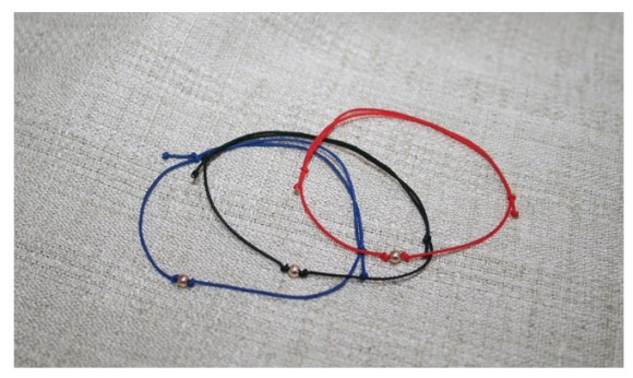 New ball leg brace couple twine 14k gold woman 14k