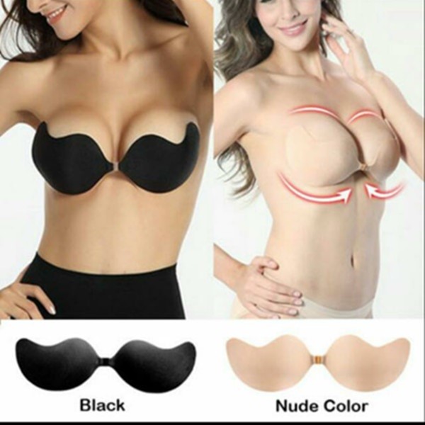 NEW NUBRA Yumble Nude Bra Adhesive Corset Silicone
