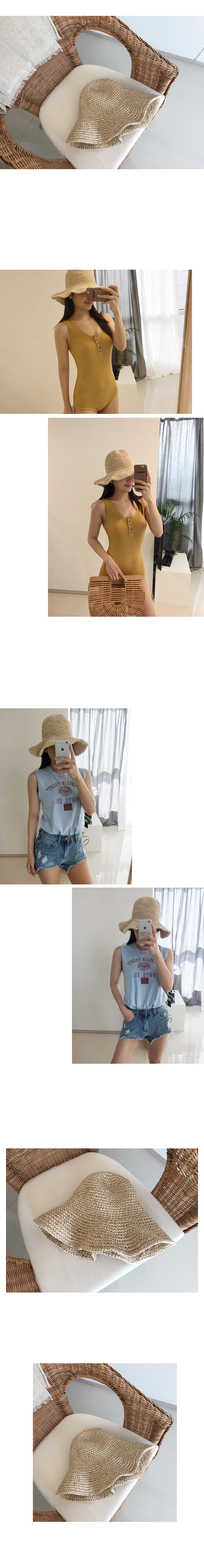 New Hat HAPPY Raffia Straw Hat Summer Hat Panama H