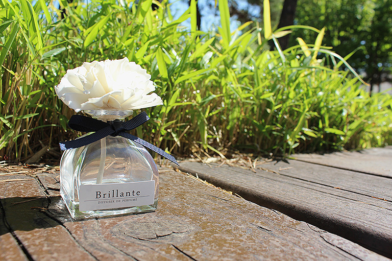 Car Air Freshener Car Diffuser Flower Square Dome 