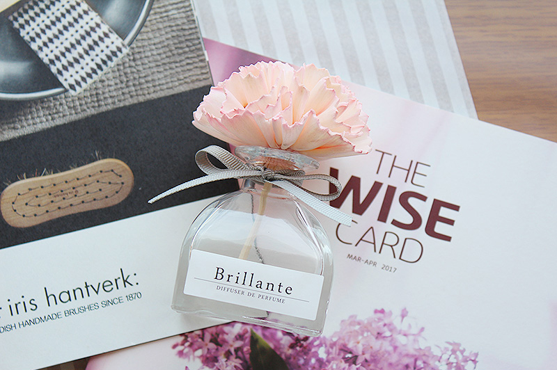 Car Air Freshener Car Diffuser Flower Square Dome 