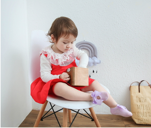 Baby Socks Three Foot One Foot Infant Newborn Infant Day Care Pillow Necklace One Day