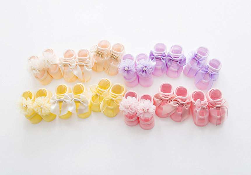 Baby Socks Three Foot One Foot Infant Newborn Infant Day Care Pillow Necklace One Day