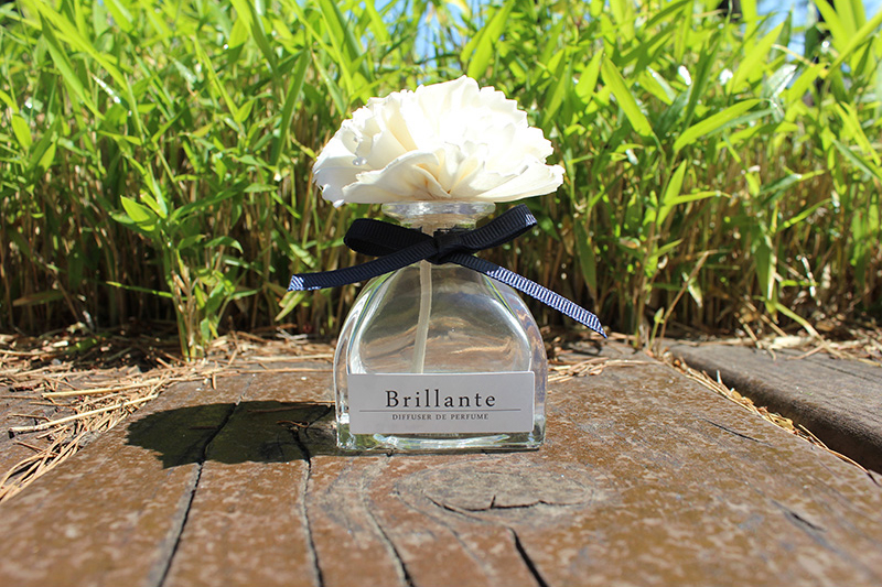 Car Air Freshener Car Diffuser Flower Square Dome 