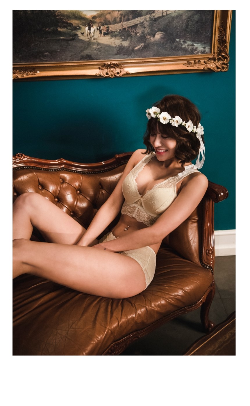 Wedding Party Race Single-bra set Sexy underwear H