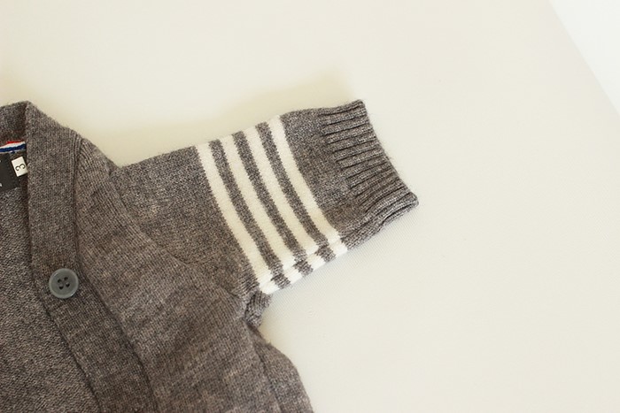 NEW DOG FASHION Puppy Tom Brown Cardigan - Dog Clo