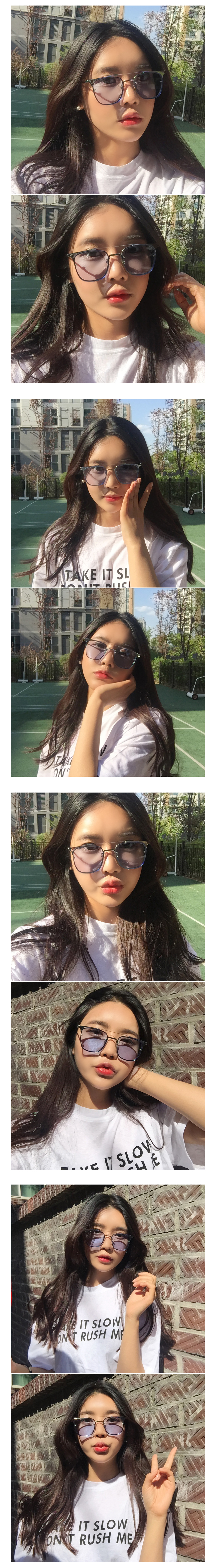 Unisex Tint Sunglasses Collection Couple Fashion W