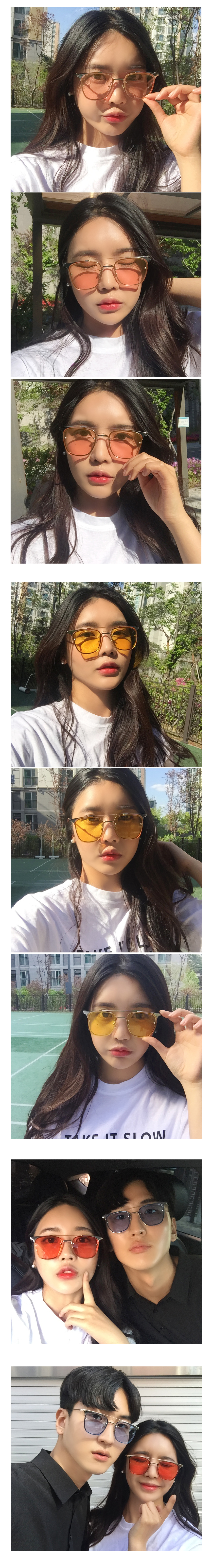 Unisex Tint Sunglasses Collection Couple Fashion W