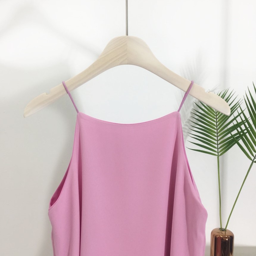 NEW FASHION LADY GIRL Blouse Thong Halter Navy Pin