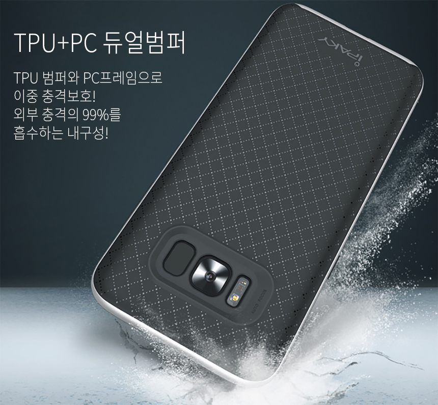 New Galaxy Plus S7 Edge Cases Eye Park TPU + PC s7