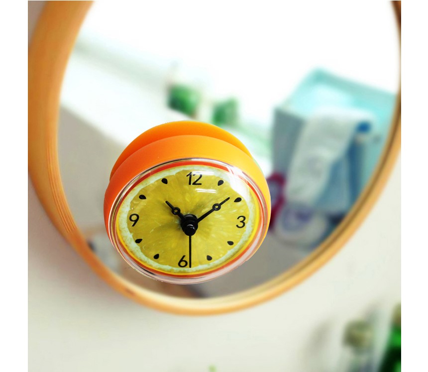 Mini bathroom waterproof clock 2 species _8cm adso