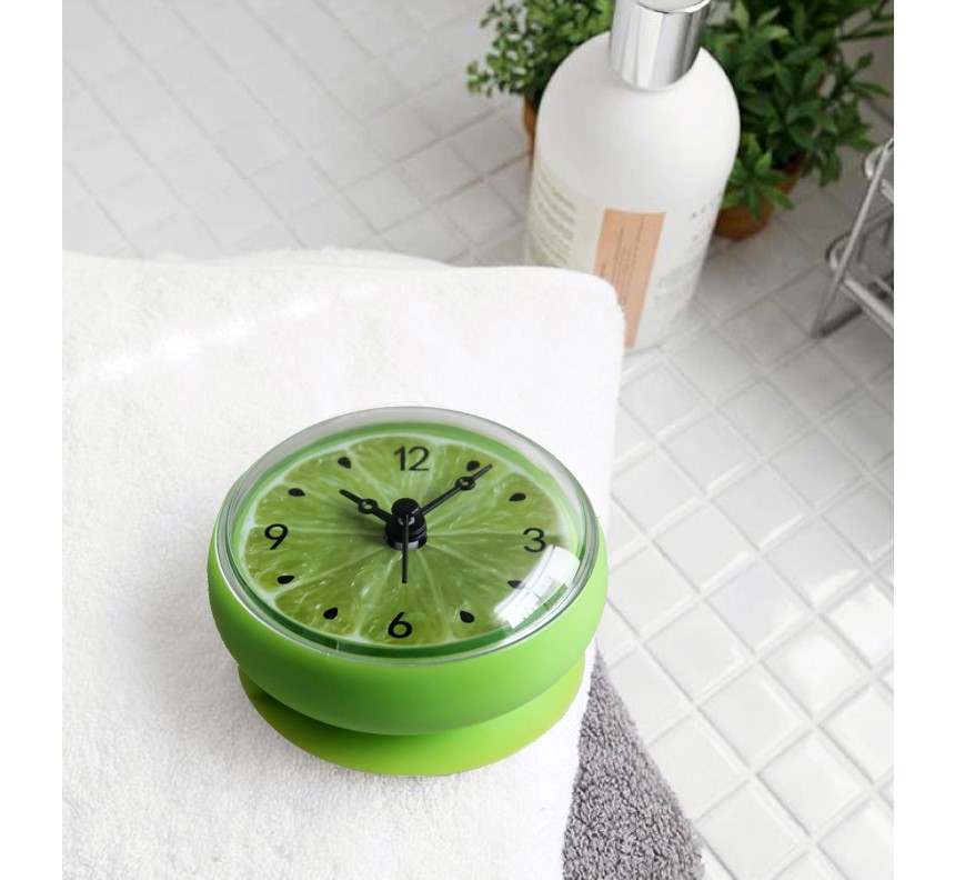 Mini bathroom waterproof clock 2 species _8cm adso