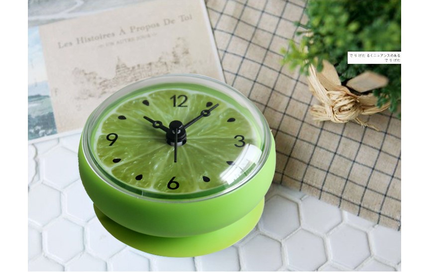 Mini bathroom waterproof clock 2 species _8cm adso