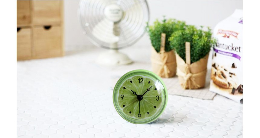 Mini bathroom waterproof clock 2 species _8cm adso