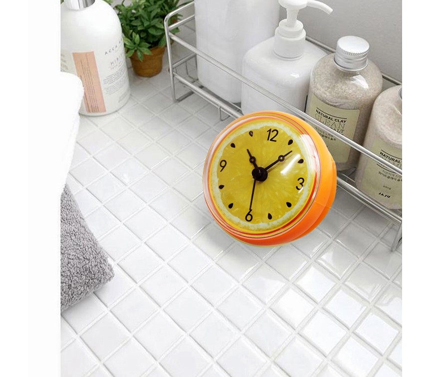 Mini bathroom waterproof clock 2 species _8cm adso