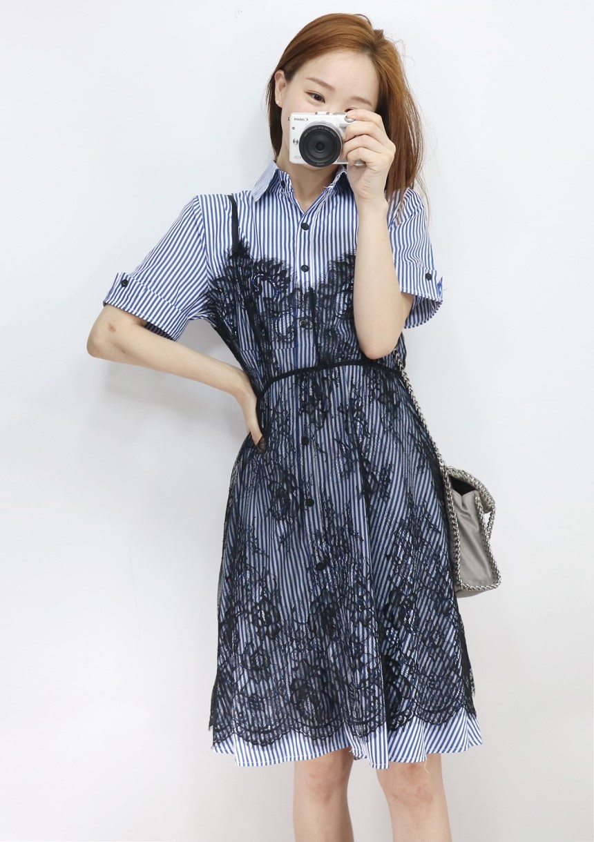 New Short sleeve long-sleeved lace bustier set set