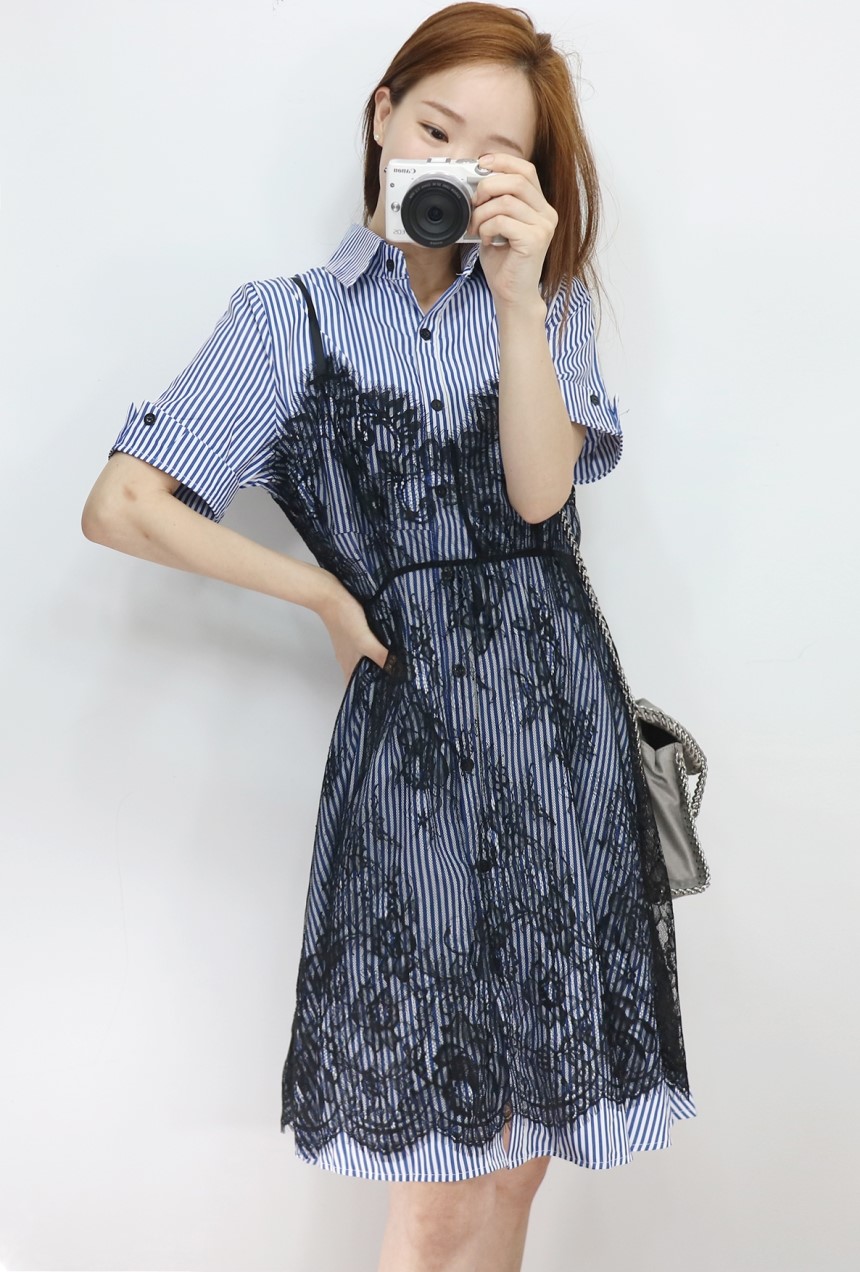 New Short sleeve long-sleeved lace bustier set set