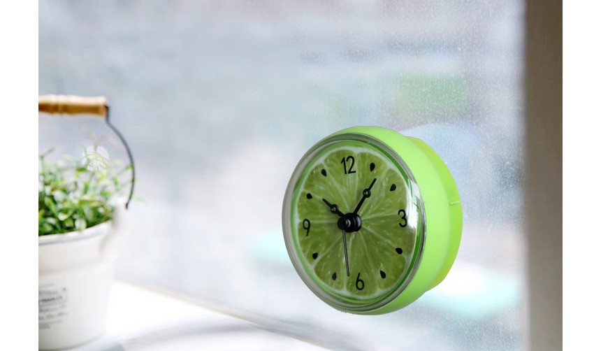 Mini bathroom waterproof clock 2 species _8cm adso