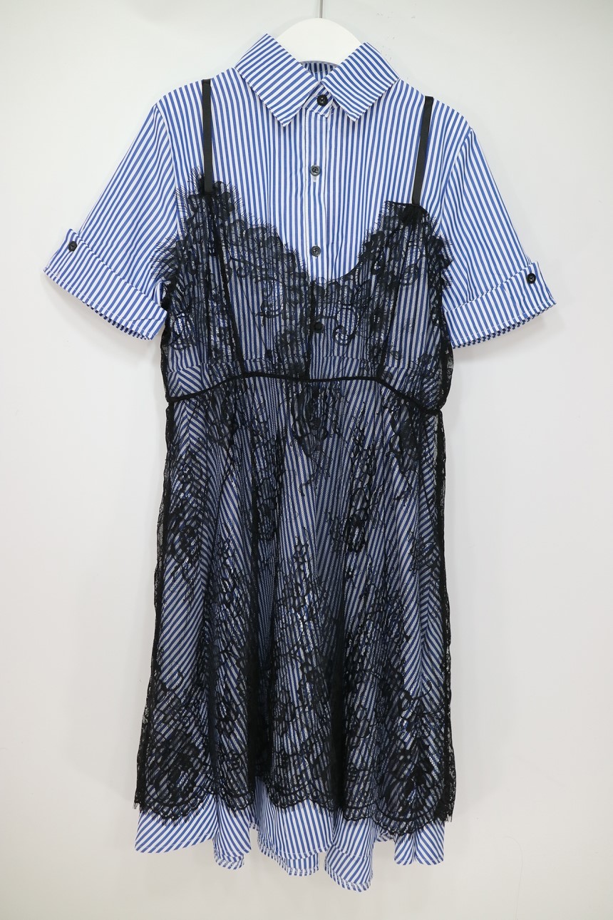 New Short sleeve long-sleeved lace bustier set set