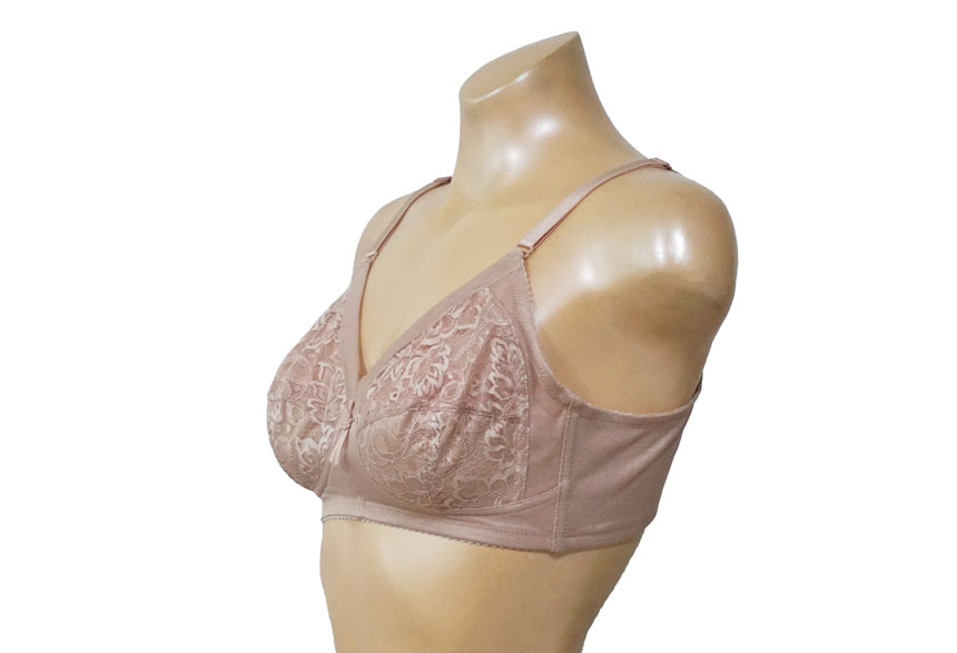 New ABC Big-size Single-layered No-Mold No-bra bra