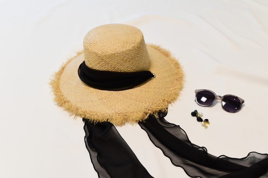 New Hat Aire Raffia Hat Race Fist Hat Straw Hat Ha