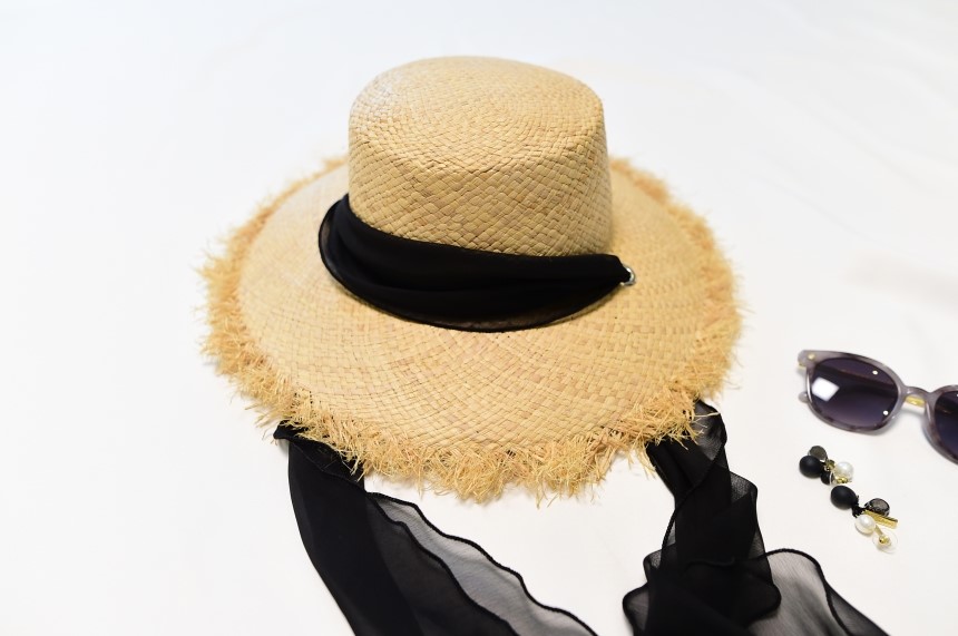New Hat Aire Raffia Hat Race Fist Hat Straw Hat Ha