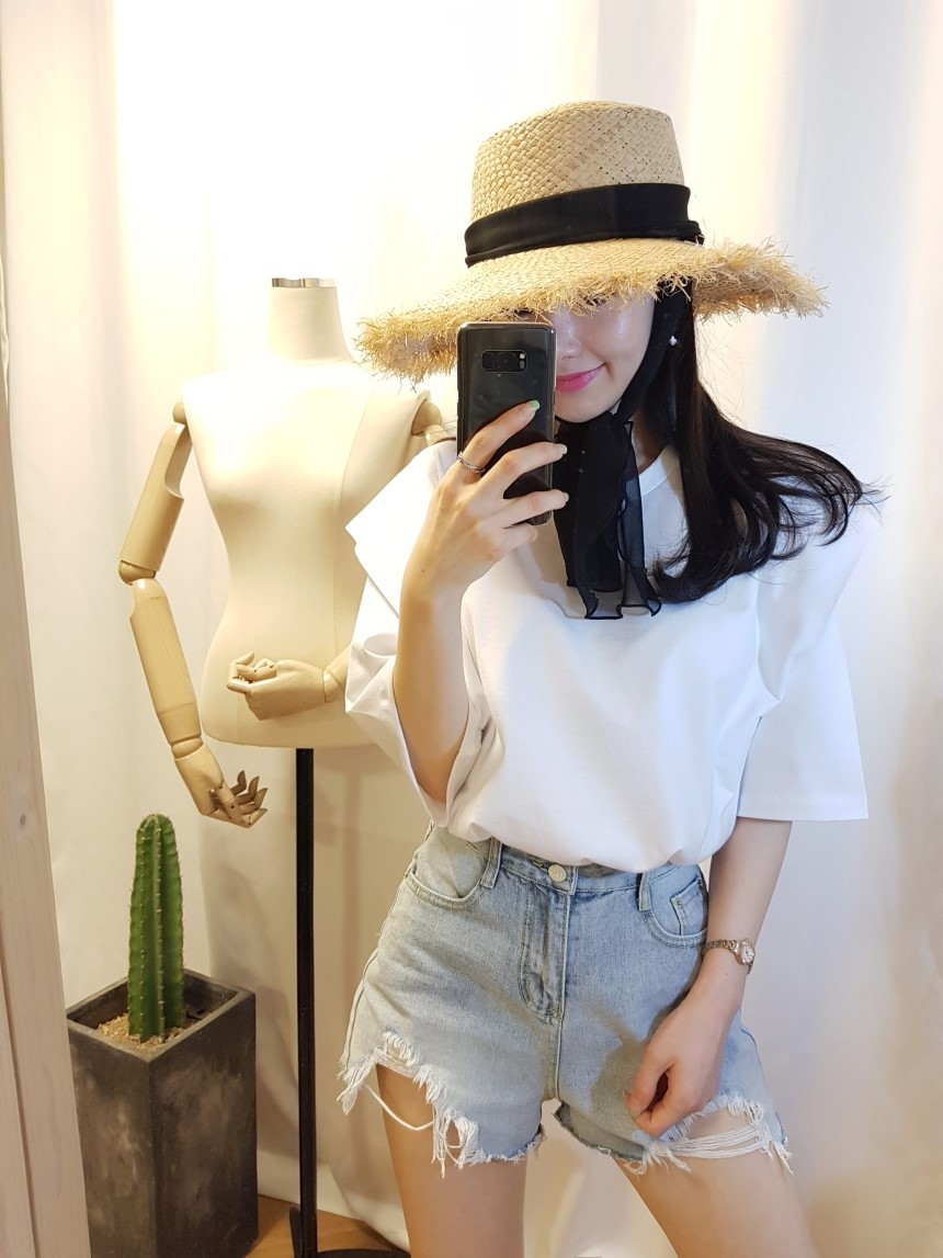 New Hat Aire Raffia Hat Race Fist Hat Straw Hat Ha