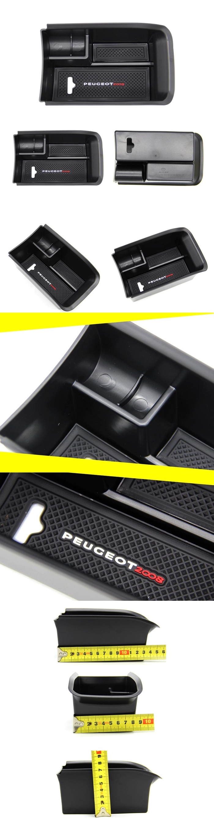 Peugeot console box armrest tray accessory sari st