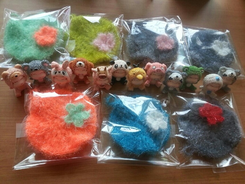 Scrubber Dish Washing Handmade fine scrubbing hand