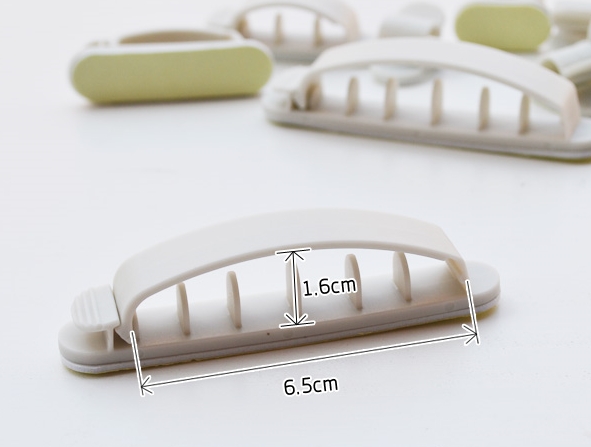 Nylon Plastic Zip Trim Wrap Cable 전선 케이블