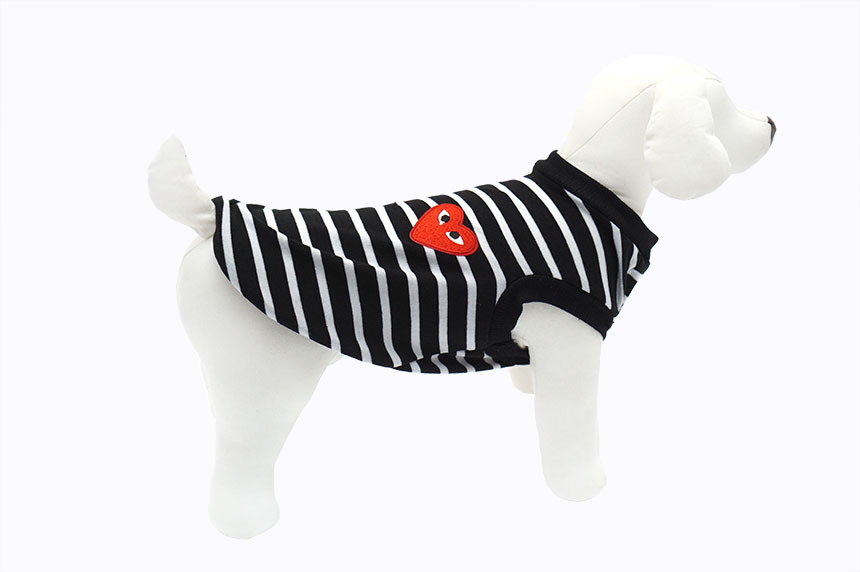 NEW DOG FASHION Striped Puppy Nashti Sleeveless Lu