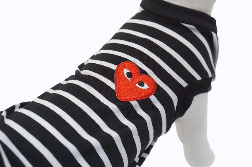 NEW DOG FASHION Striped Puppy Nashti Sleeveless Lu