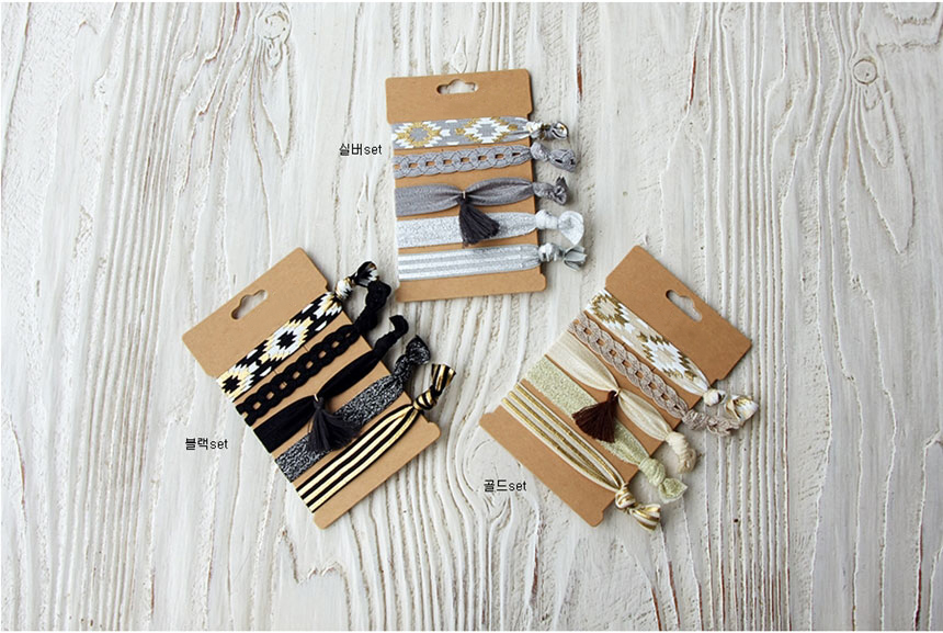 Elastic Hair Tie Braid Set Bracelet Rubber Accesso