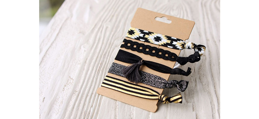 Elastic Hair Tie Braid Set Bracelet Rubber Accesso