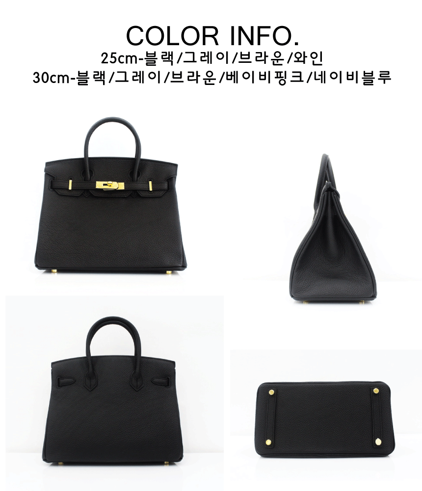 New Women's Bags Birkin Togo Leather Tote 25 30