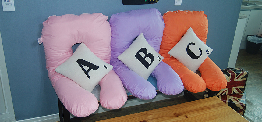 Long cushion U-shaped body pillow Pillow Maternity