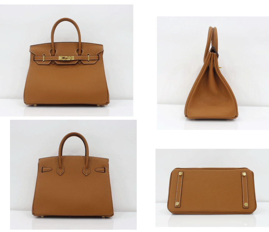 New Women's Bags Birkin Togo Leather Tote 25 30