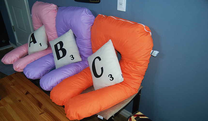 Long cushion U-shaped body pillow Pillow Maternity