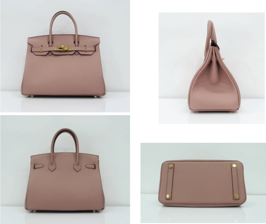 New Women's Bags Birkin Togo Leather Tote 25 30