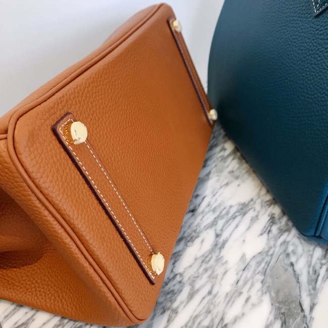 New Women's Bags Cowhide Birkin Bag Summer Tote