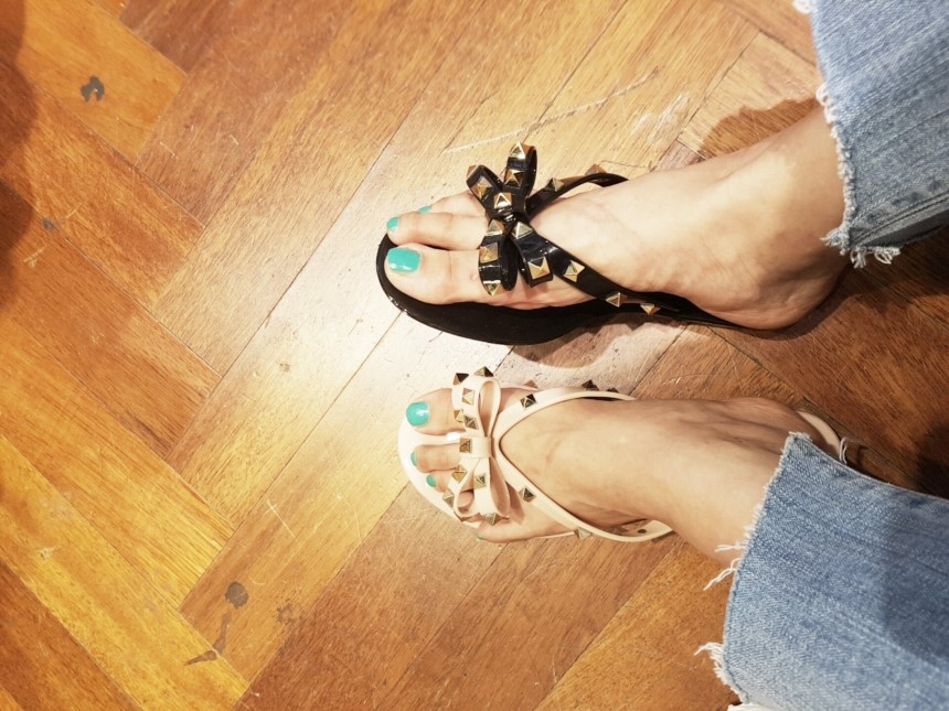 NEW WOMEN JELLY SHOES BALLEN ST jelly 1cm sandals 