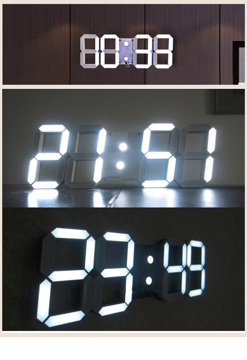 LED clock wall clock desktop housewarming interior